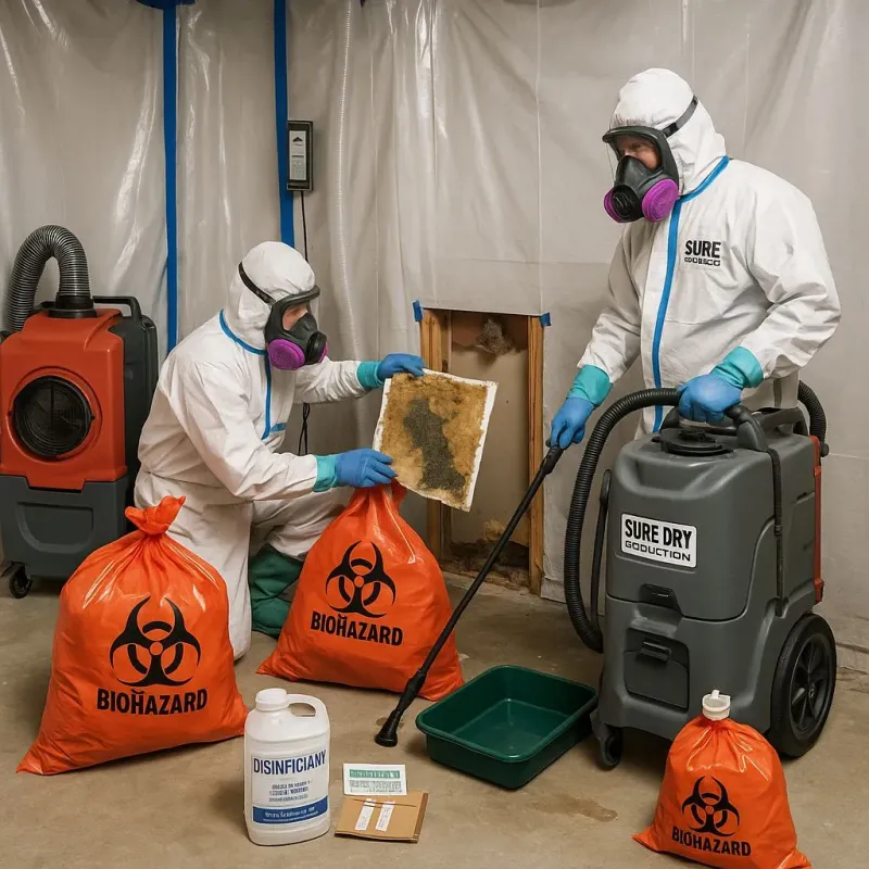 Contaminated Water Handling Protocols process in Belle, WV