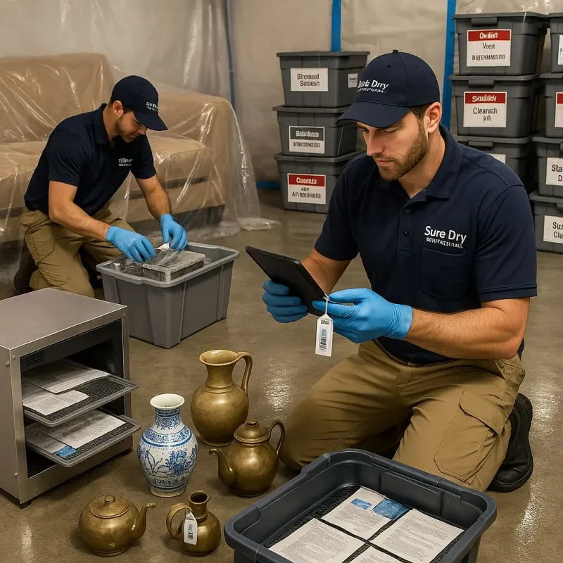 Content Protection and Restoration process in Belle, WV
